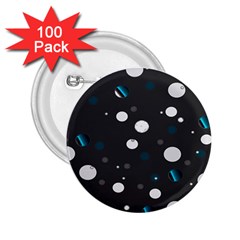 Decorative dots pattern 2.25  Buttons (100 pack) 