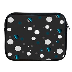 Decorative Dots Pattern Apple Ipad 2/3/4 Zipper Cases by ValentinaDesign