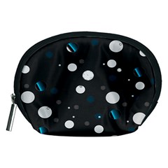 Decorative dots pattern Accessory Pouches (Medium) 