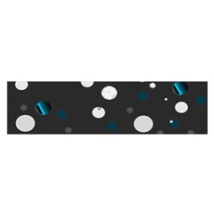 Decorative dots pattern Satin Scarf (Oblong)