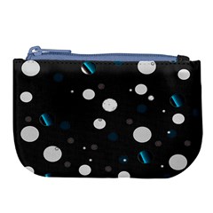 Decorative dots pattern Large Coin Purse