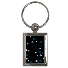 Decorative Dots Pattern Key Chains (rectangle)  by ValentinaDesign