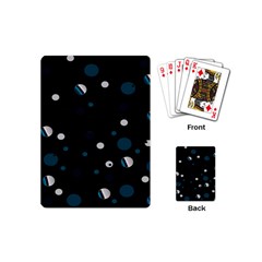 Decorative Dots Pattern Playing Cards (mini)  by ValentinaDesign