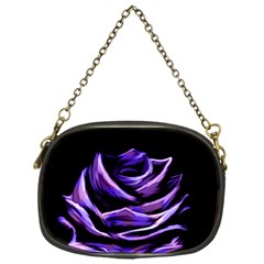 Rose Flower Design Nature Blossom Chain Purses (one Side)  by Nexatart