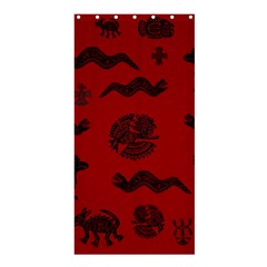 Aztecs Pattern Shower Curtain 36  X 72  (stall)  by ValentinaDesign