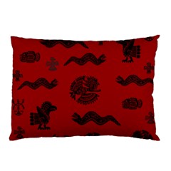 Aztecs Pattern Pillow Case (two Sides) by ValentinaDesign