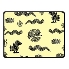 Aztecs pattern Fleece Blanket (Small)