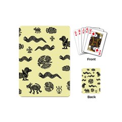 Aztecs pattern Playing Cards (Mini) 