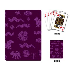 Aztecs Pattern Playing Card by ValentinaDesign