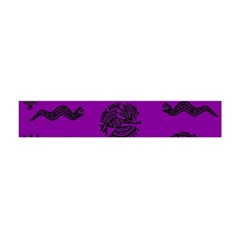 Aztecs Pattern Flano Scarf (mini)