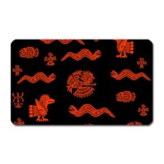 Aztecs Pattern Magnet (rectangular)