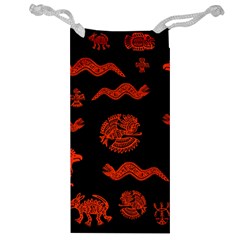 Aztecs Pattern Jewelry Bag