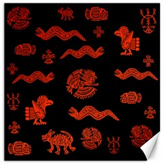 Aztecs Pattern Canvas 20  X 20  