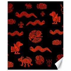 Aztecs Pattern Canvas 11  X 14  