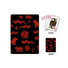 Aztecs Pattern Playing Cards (mini) 