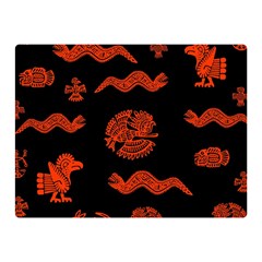 Aztecs Pattern Double Sided Flano Blanket (mini) 