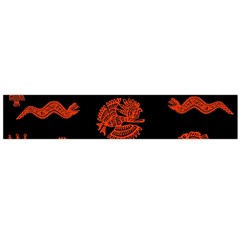 Aztecs Pattern Flano Scarf (large)