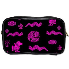 Aztecs Pattern Toiletries Bags by ValentinaDesign