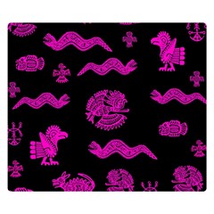 Aztecs Pattern Double Sided Flano Blanket (small) 