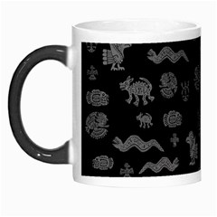 Aztecs Pattern Morph Mugs by ValentinaDesign