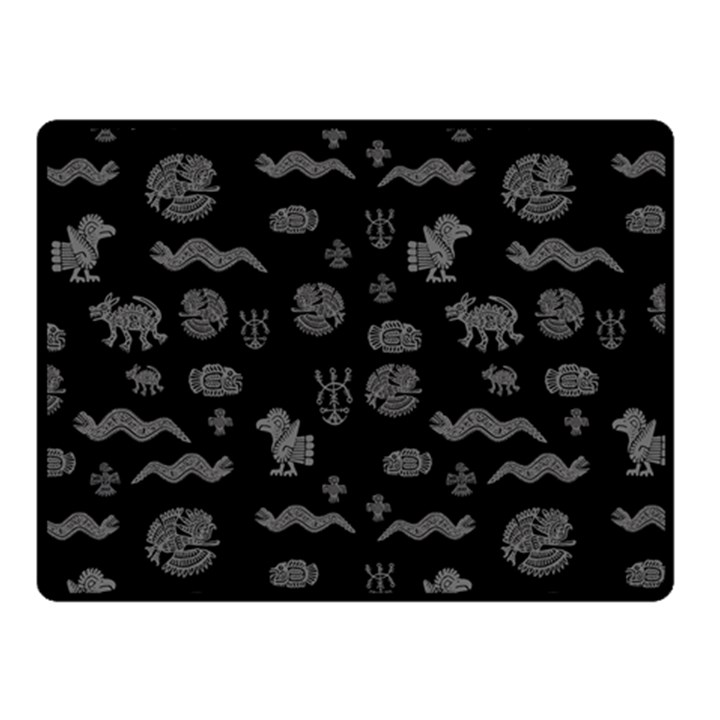 Aztecs pattern Fleece Blanket (Small)