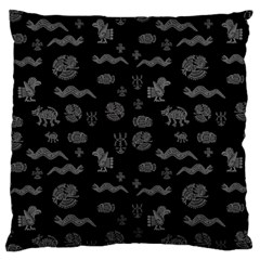 Aztecs Pattern Large Cushion Case (one Side) by ValentinaDesign