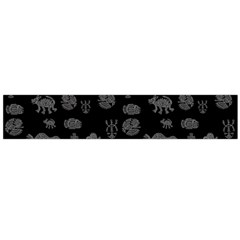 Aztecs Pattern Flano Scarf (large) by ValentinaDesign