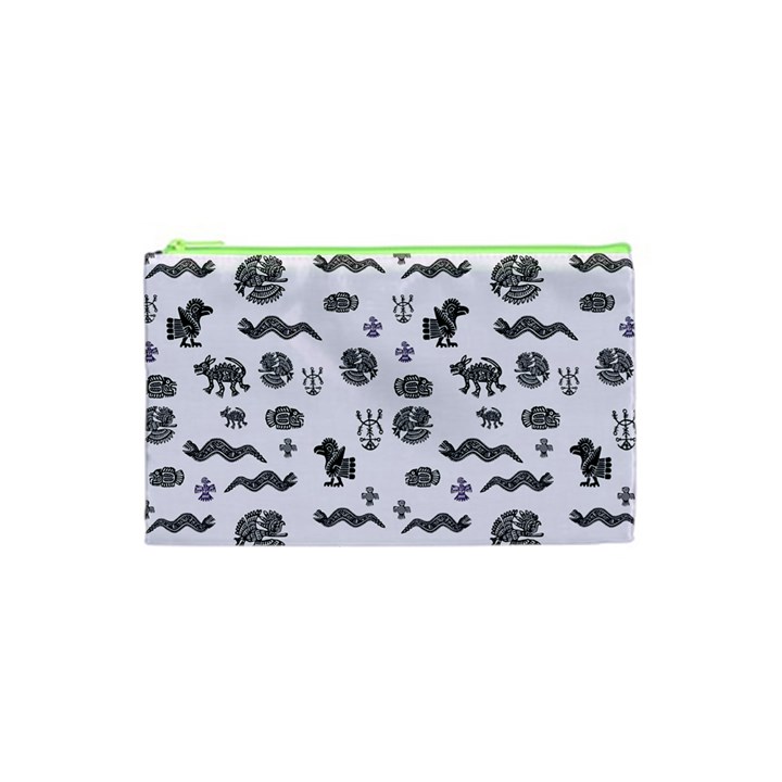 Aztecs pattern Cosmetic Bag (XS)