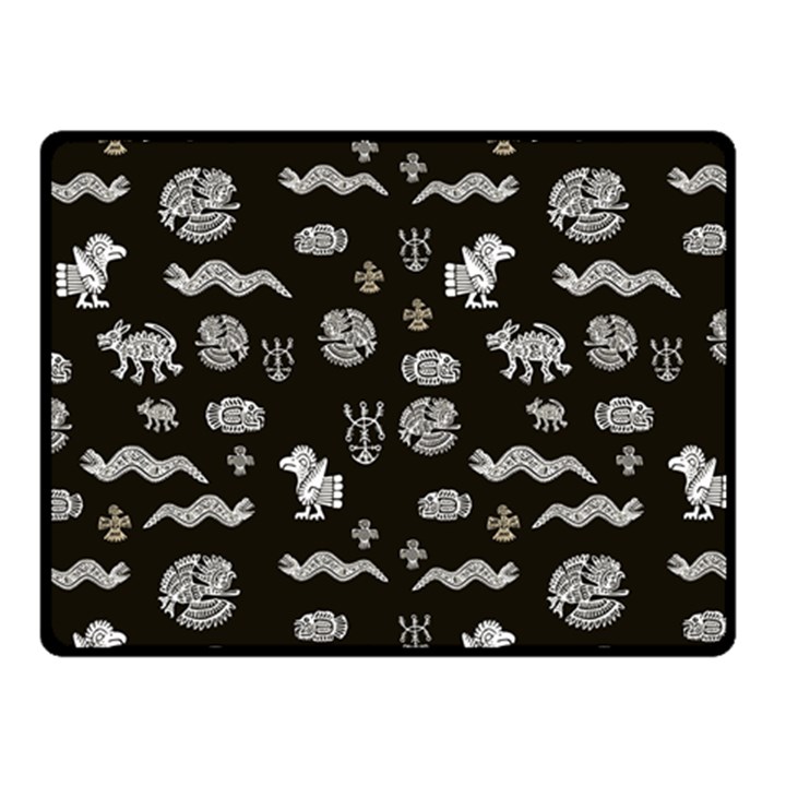 Aztecs pattern Fleece Blanket (Small)