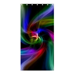 Abstract Art Color Design Lines Shower Curtain 36  X 72  (stall)  by Nexatart