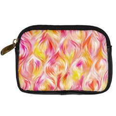 Pretty Painted Pattern Pastel Digital Camera Cases by Nexatart