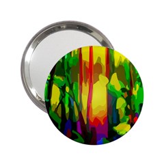 Abstract Vibrant Colour Botany 2 25  Handbag Mirrors by Nexatart