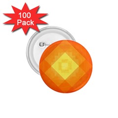 Pattern Retired Background Orange 1 75  Buttons (100 Pack)  by Nexatart