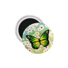 Green Butterfly 1 75  Magnets by linceazul