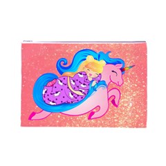Unicorn Dreams Cosmetic Bag (large)  by tonitails