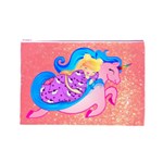 Unicorn Dreams Cosmetic Bag (Large)  Front