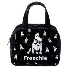 Frenchie Classic Handbags (one Side) by Valentinaart