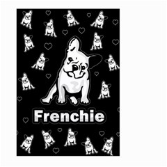 Frenchie Large Garden Flag (two Sides) by Valentinaart