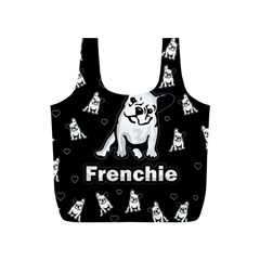 Frenchie Full Print Recycle Bags (s)  by Valentinaart