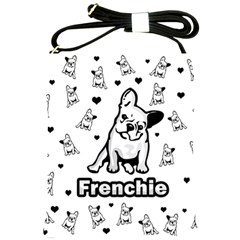 French Bulldog Shoulder Sling Bags by Valentinaart