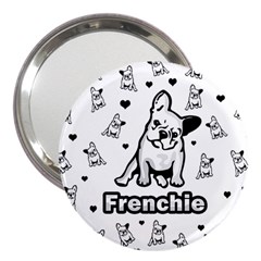 French Bulldog 3  Handbag Mirrors by Valentinaart