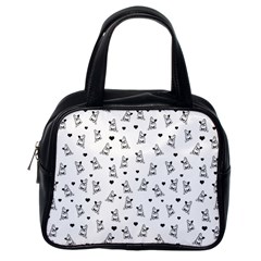 French Bulldog Classic Handbags (one Side) by Valentinaart