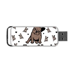 French Bulldog Portable Usb Flash (two Sides) by Valentinaart