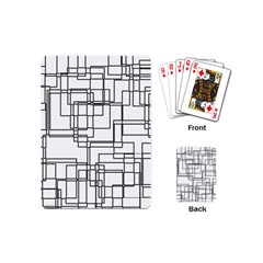 Structure Pattern Network Playing Cards (mini)  by Nexatart