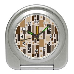 Pattern Wallpaper Patterns Abstract Travel Alarm Clocks by Nexatart