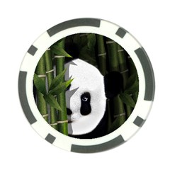 Panda Poker Chip Card Guard (10 Pack) by Valentinaart