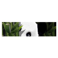 Panda Satin Scarf (oblong) by Valentinaart