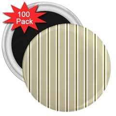 Pattern Background Green Lines 3  Magnets (100 Pack) by Nexatart