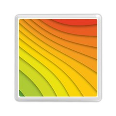 Abstract Pattern Lines Wave Memory Card Reader (square)  by Nexatart