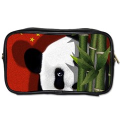 Panda Toiletries Bags 2-side by Valentinaart